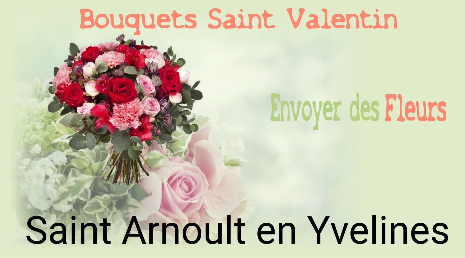 Roses de Saint-Valentin livrées à Saint-Arnoult-en-Yvelines